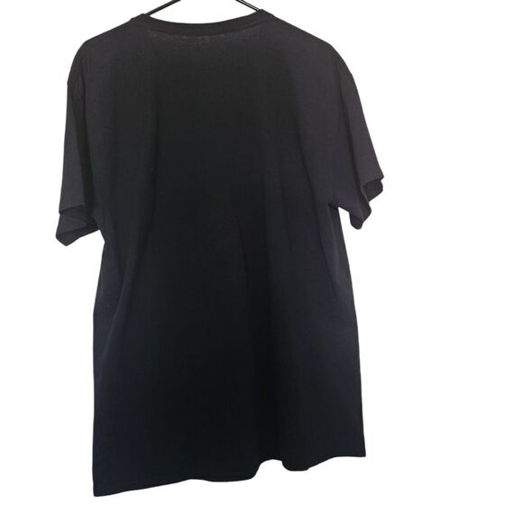 Brraaaains Mens Black Graphic T-Shirt Woman Zombie Corpse - Picture 2 of 4